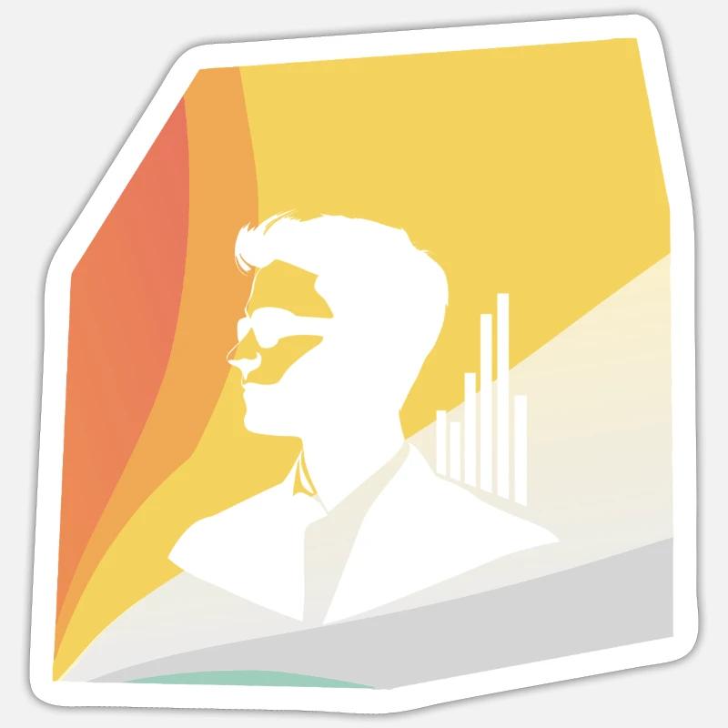 Statistics Survey Data Analysis Sticker size S (10 x 10 cm)