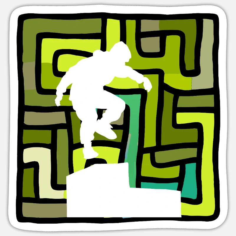 Sticker Größe S (10 x 10 cm) - 
