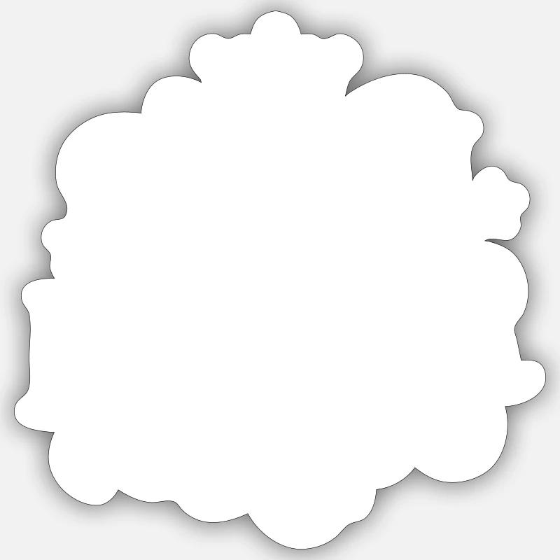 Team Member Group - Sticker size S (10 x 10 cm) - white matte