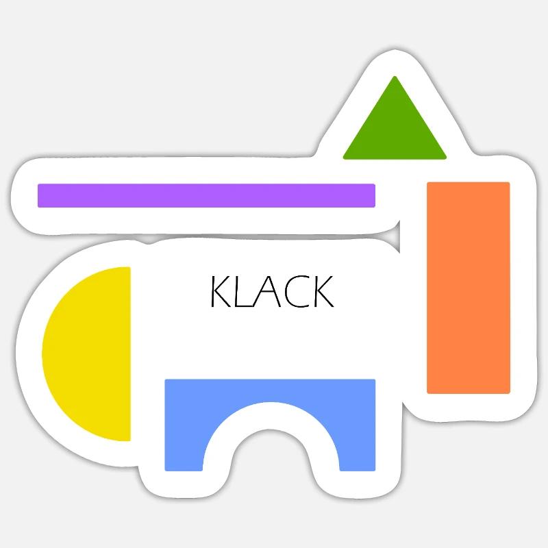 Sticker Größe S (10 x 10 cm) - 