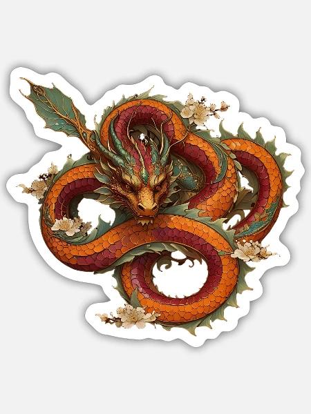 - Sticker size S (10 x 10 cm) - white matte