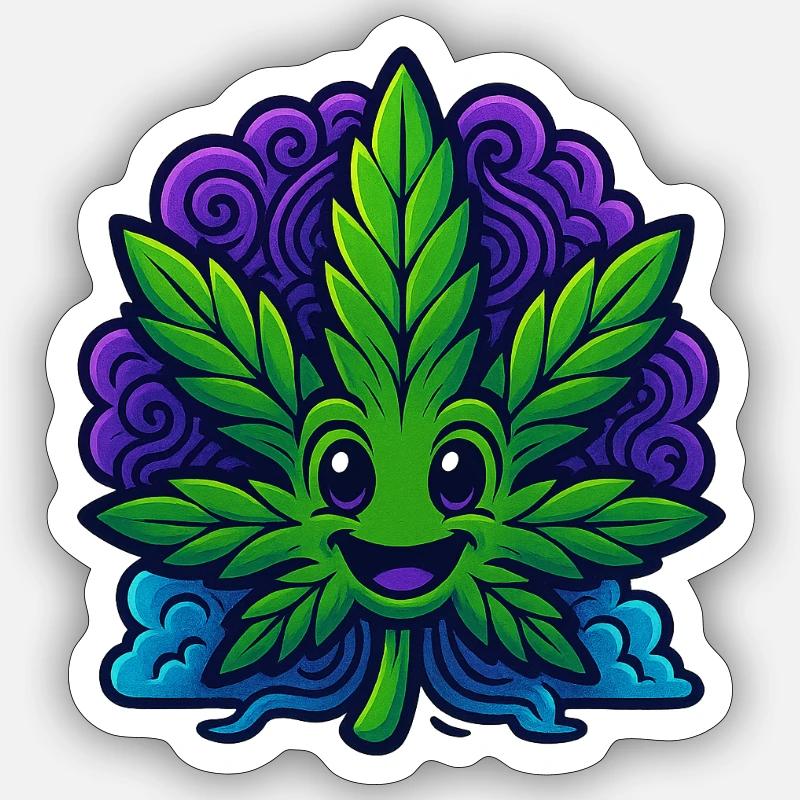 Canabliss Sticker Größe S (10 x 10 cm)