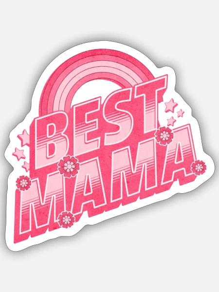 - Sticker size S (10 x 10 cm) - white matte