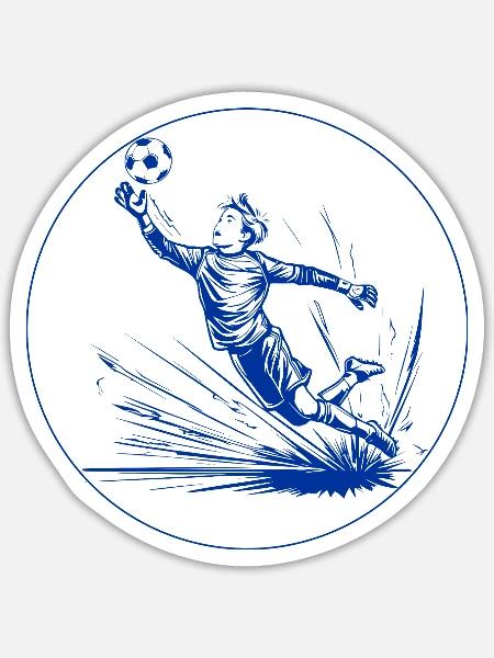 - Sticker size S (10 x 10 cm) - white matte