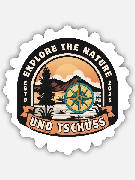 - Sticker size S (10 x 10 cm) - white matte