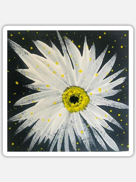 - Sticker size S (10 x 10 cm) - white matte