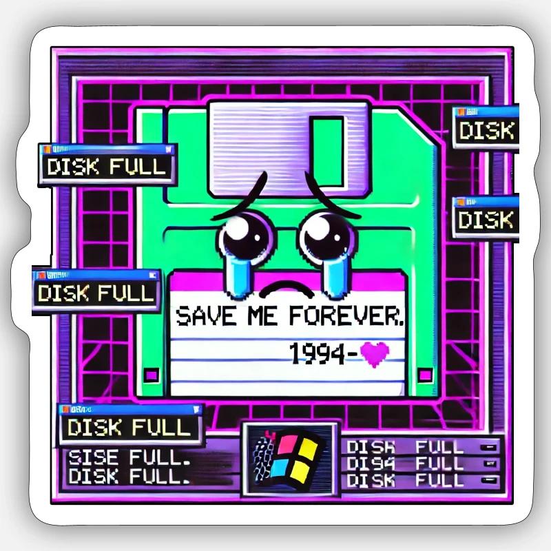 Sticker taille S (10 x 10 cm) - 