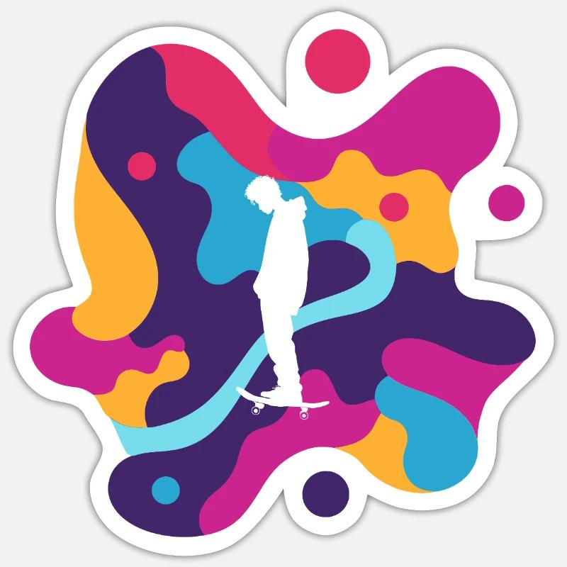 Sticker taille S (10 x 10 cm) - 
