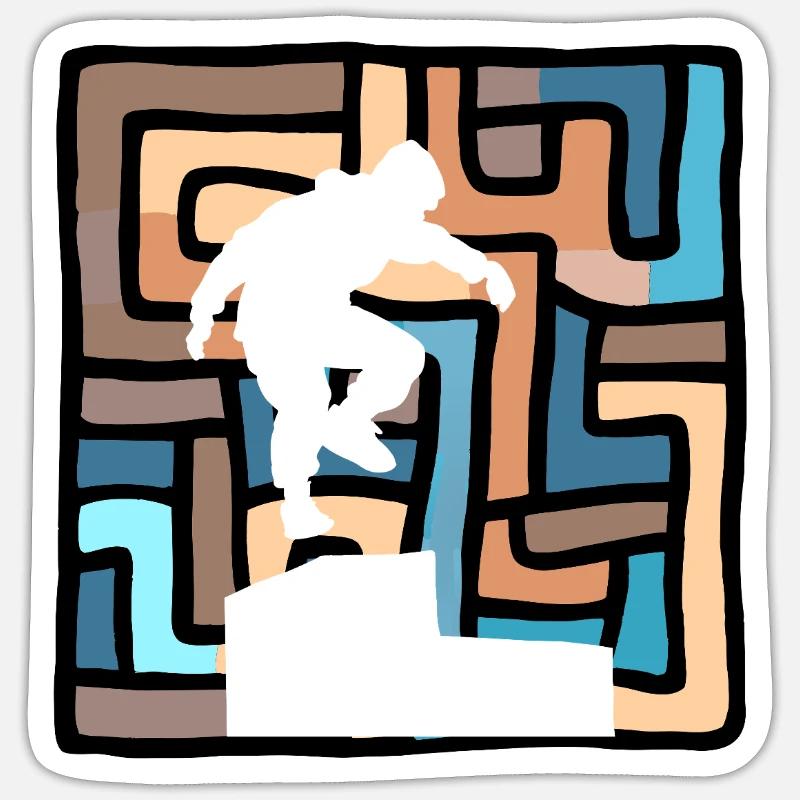 Sticker taille S (10 x 10 cm) - 