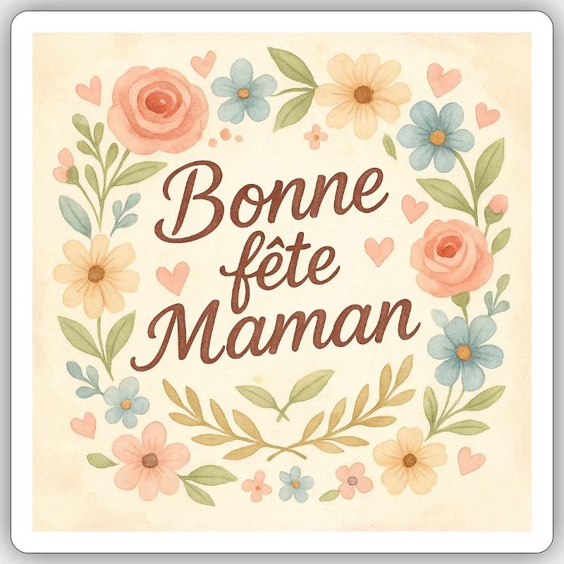 Sticker taille S (10 x 10 cm) - 