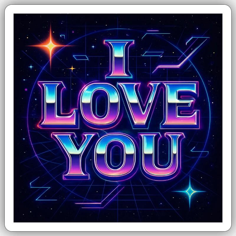 Sticker taille S (10 x 10 cm) - 