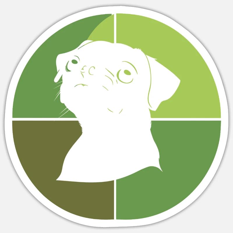 Sticker size S (10 x 10 cm) - 