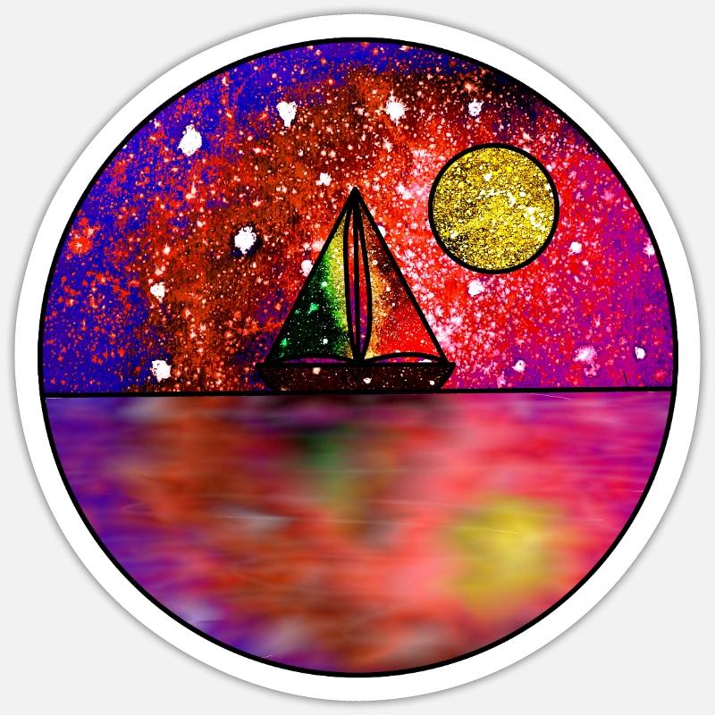 Sticker Größe S (10 x 10 cm) - 