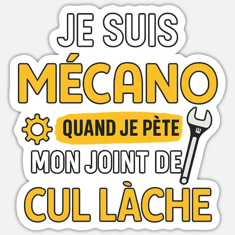 Sticker taille S (10 x 10 cm) - 