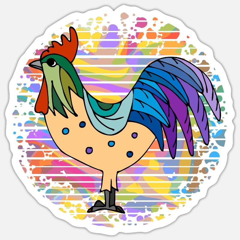 Sticker taille S (10 x 10 cm) - 