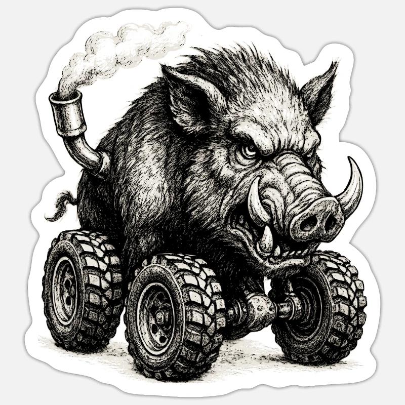 Sticker size S (10 x 10 cm) - 