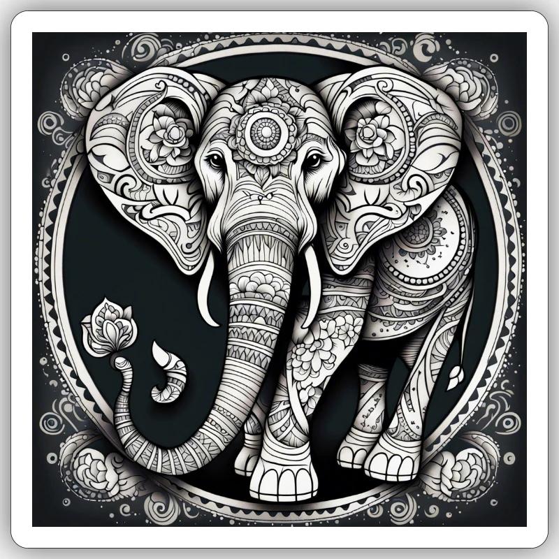 Sticker Größe S (10 x 10 cm) - 