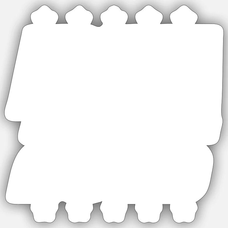 Sticker taille S (10 x 10 cm) - 