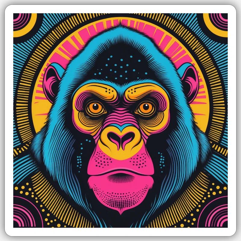 Sticker taille S (10 x 10 cm) - 