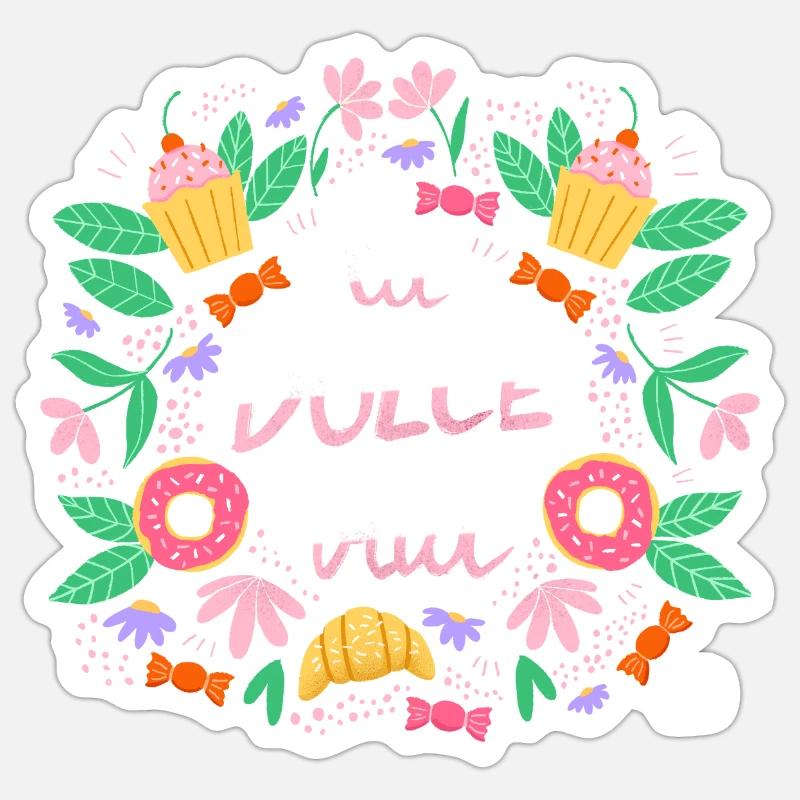 Sticker Größe S (10 x 10 cm) - 
