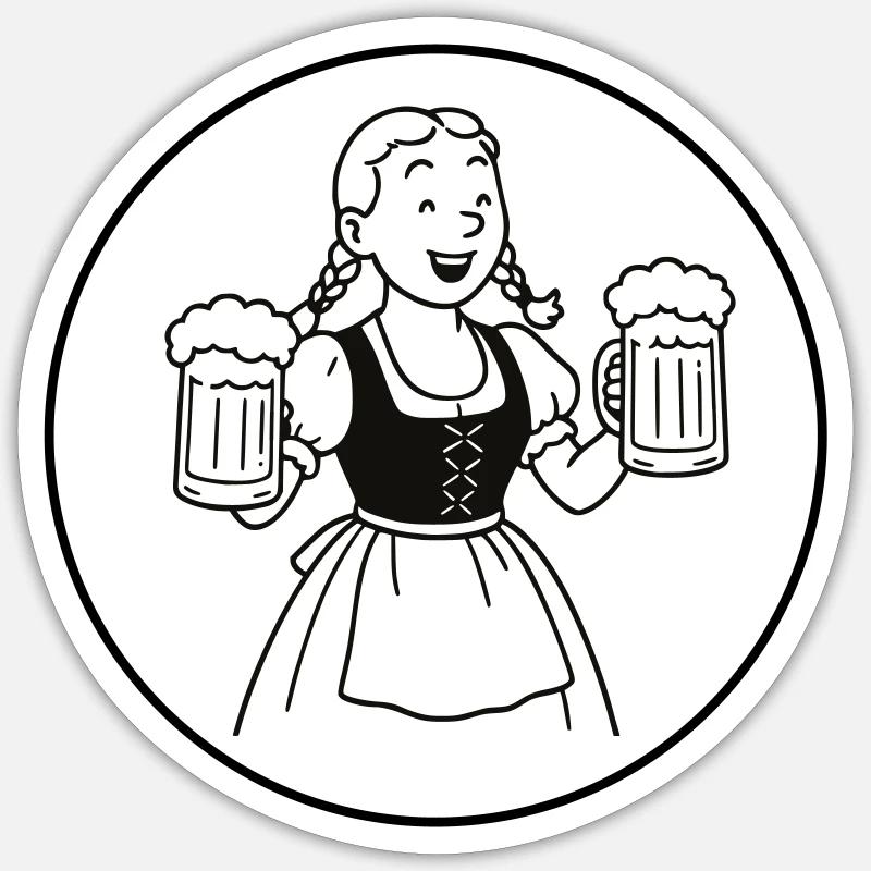 Sticker Größe S (10 x 10 cm) - 