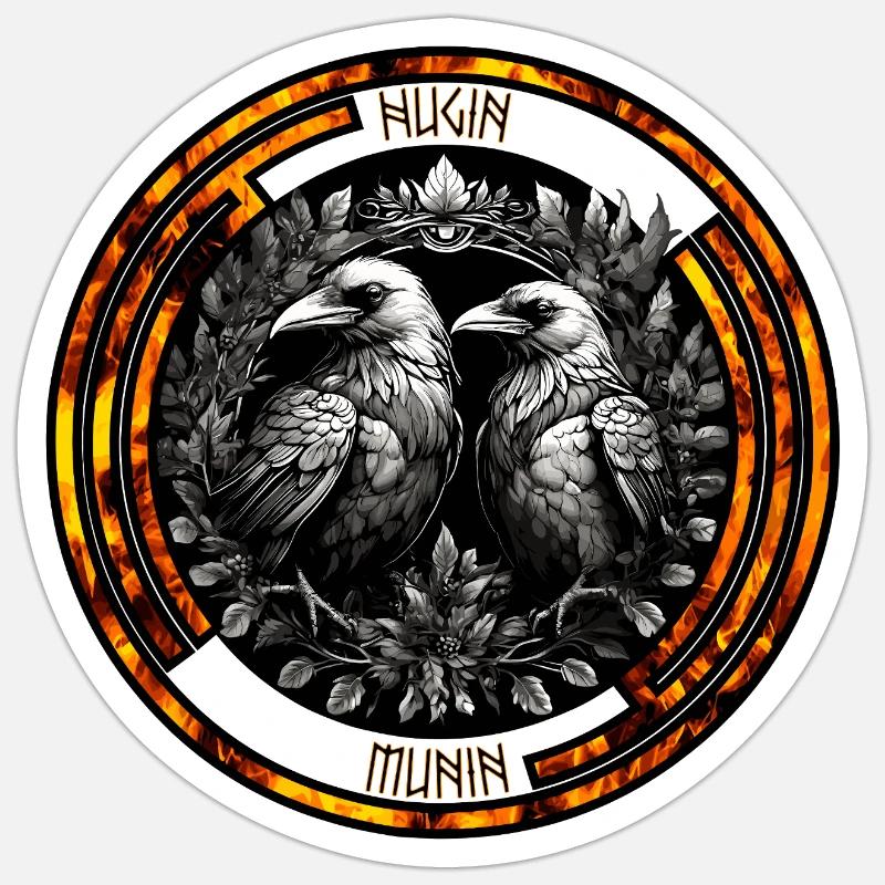 Ravens Sticker size S (10 x 10 cm)