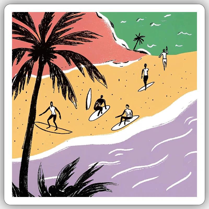 Sticker Größe S (10 x 10 cm) - 