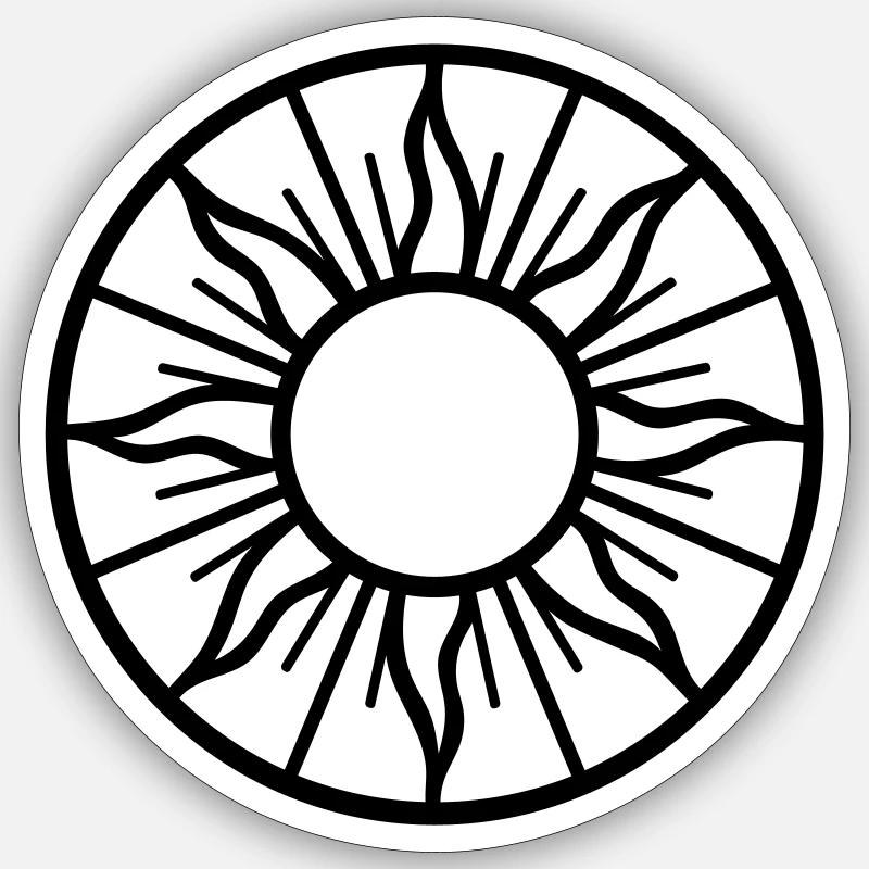 Sticker Größe S (10 x 10 cm) - 
