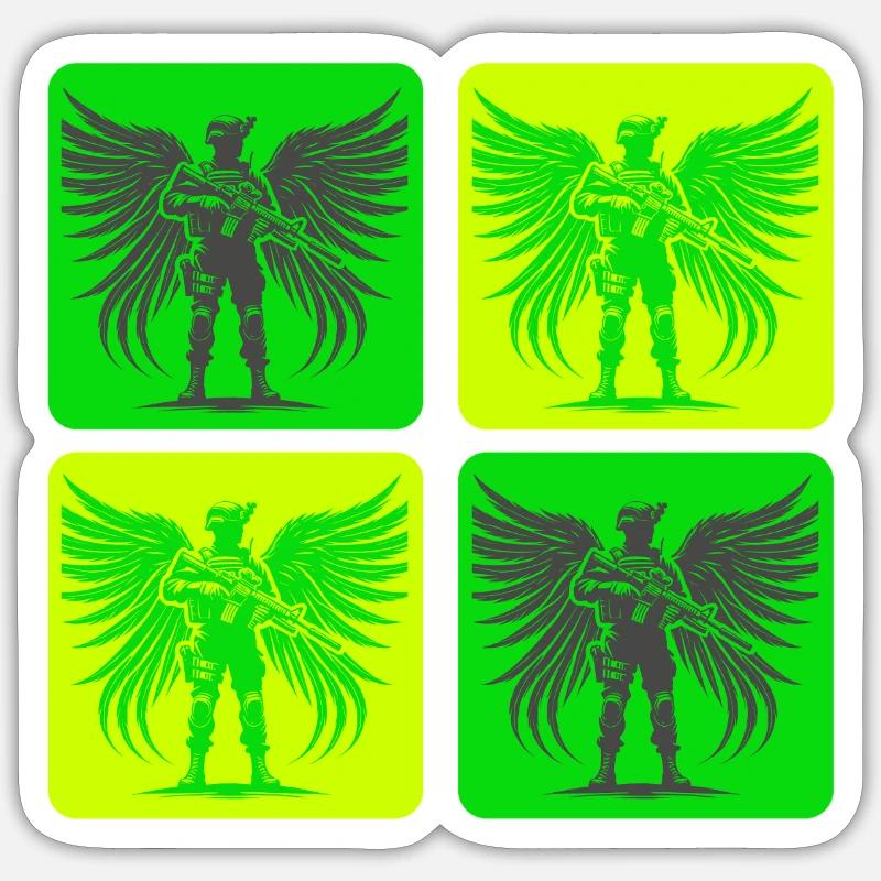 Sticker Größe S (10 x 10 cm) - 