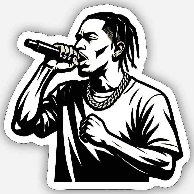 Sticker Größe S (10 x 10 cm) - 