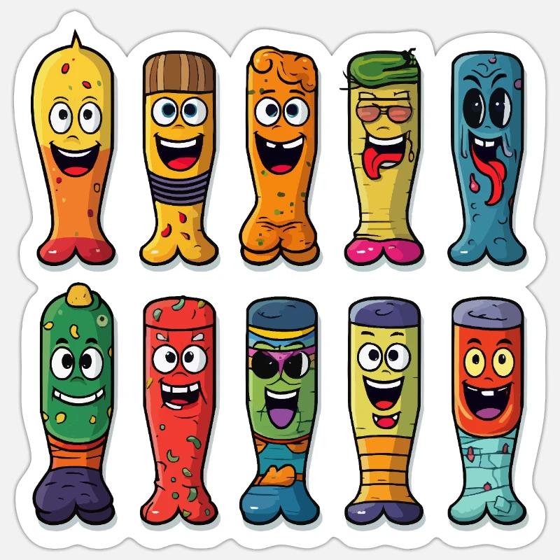 Sticker taille S (10 x 10 cm) - 