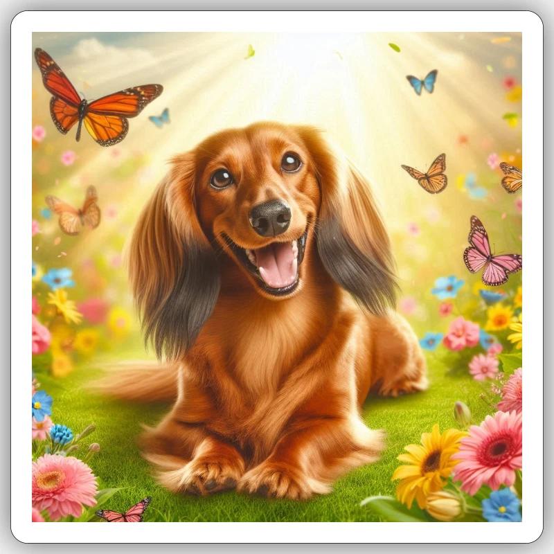 Summer image Sticker size S (10 x 10 cm)