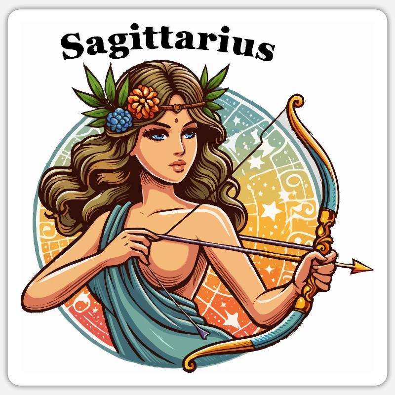 Boogschutter Sagittaire Sticker taille S (10 x 10 cm)