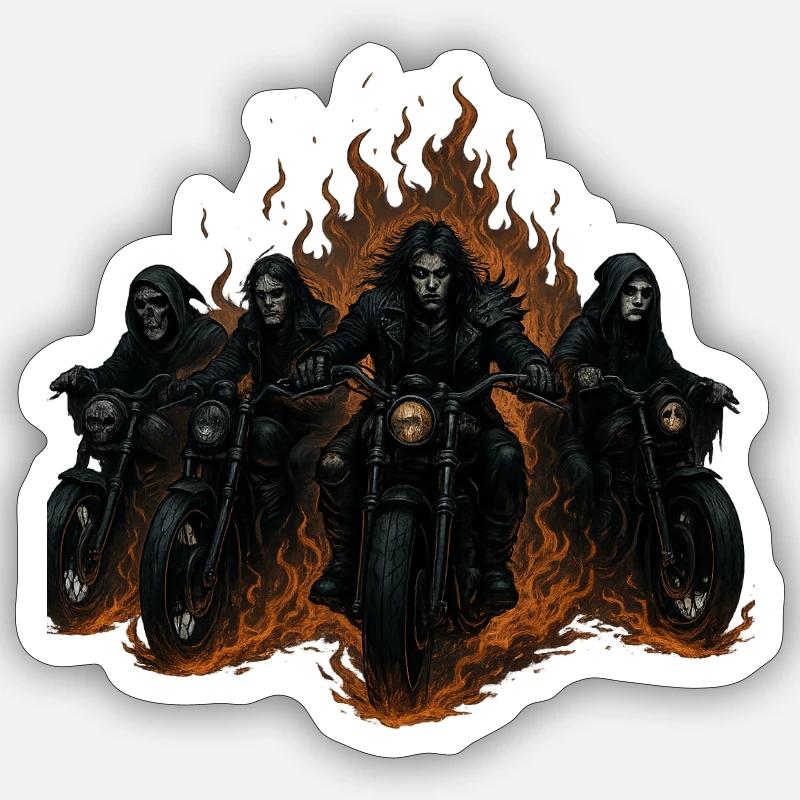 Apocalypse Sticker size S (10 x 10 cm)