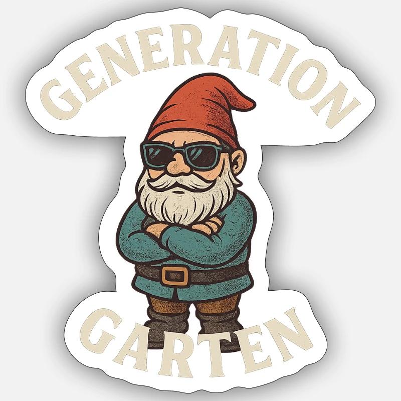 Sticker Größe S (10 x 10 cm) - 