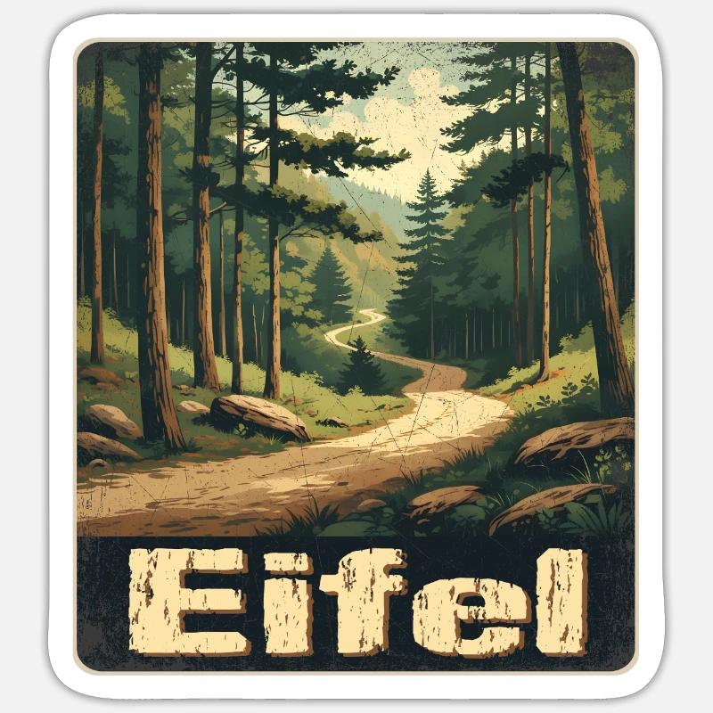 Eifel Sticker Größe S (10 x 10 cm)