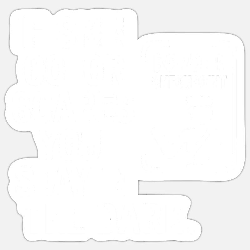 Couleur de peau Sticker taille S (10 x 10 cm)