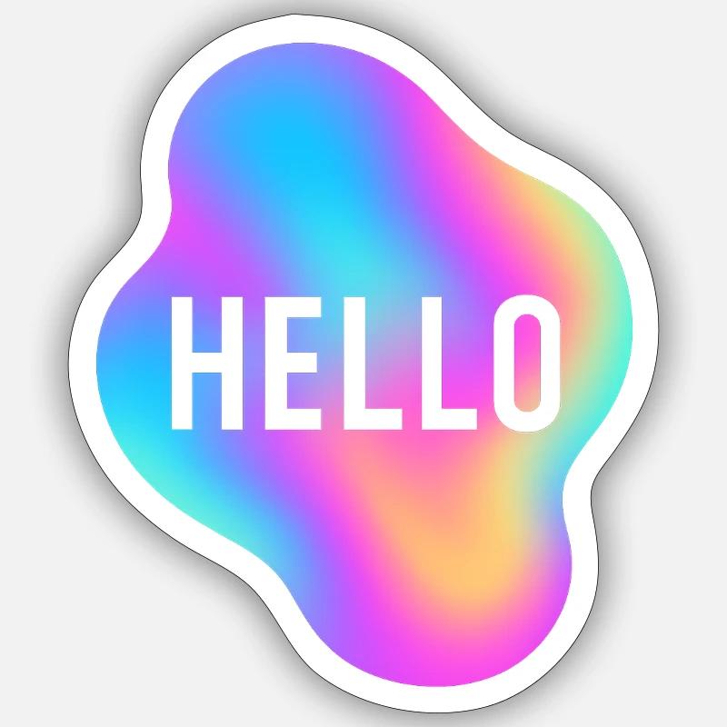 Sticker Größe S (10 x 10 cm) - 