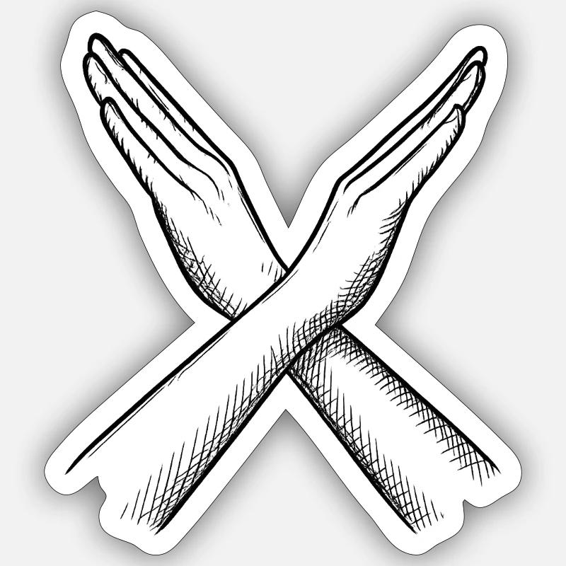 Sticker taille S (10 x 10 cm) - 