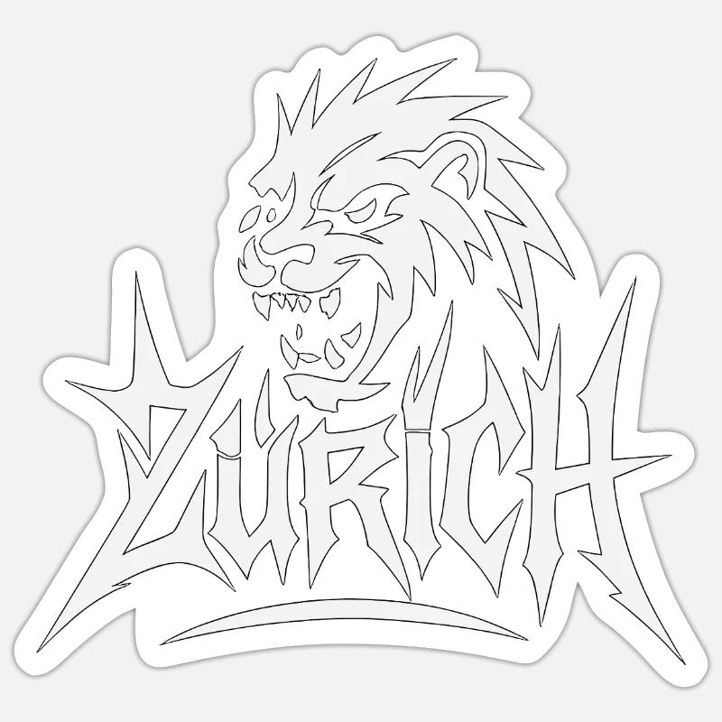 Sticker Größe S (10 x 10 cm) - 