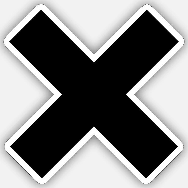 Sticker Größe S (10 x 10 cm) - 