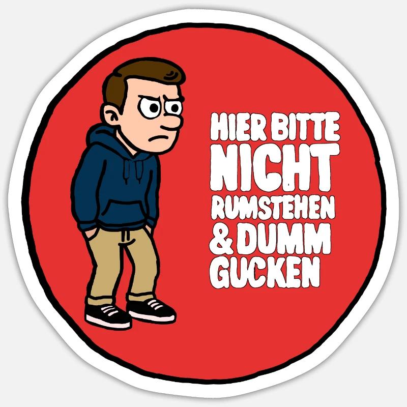 Sticker Größe S (10 x 10 cm) - 