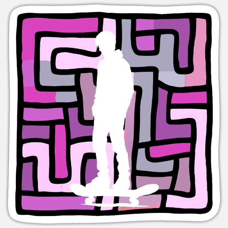 Sticker taille S (10 x 10 cm) - 