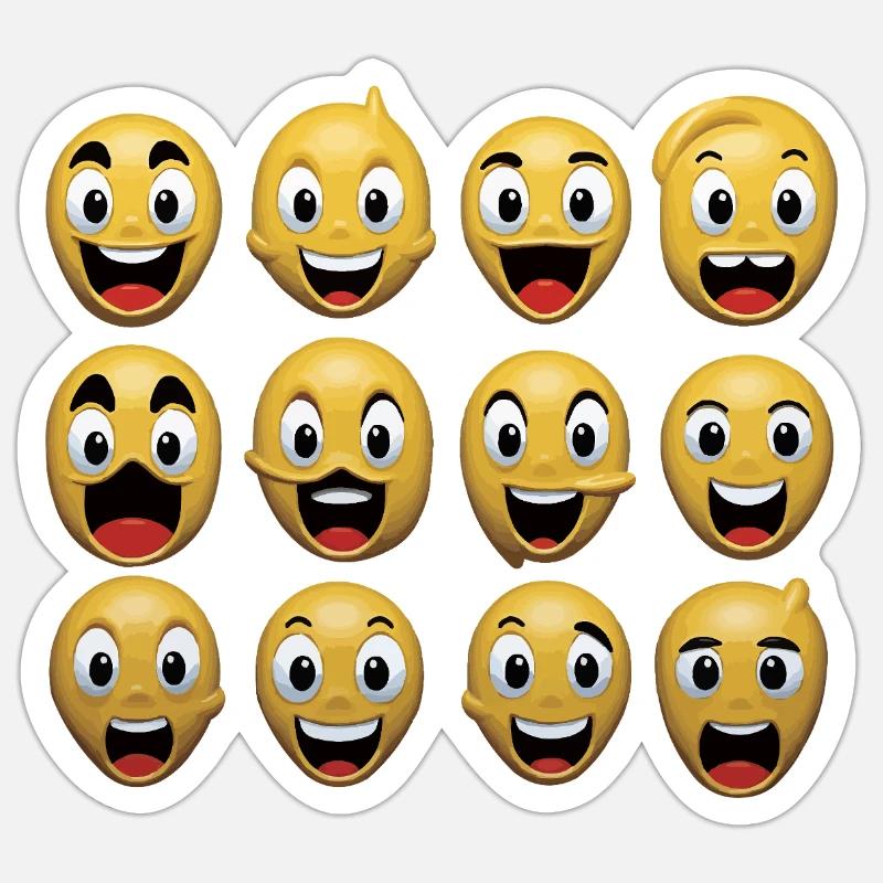 Sticker taille S (10 x 10 cm) - 