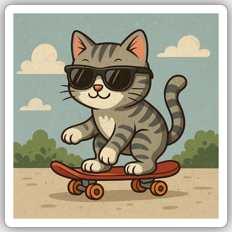 Sticker taille S (10 x 10 cm) - 