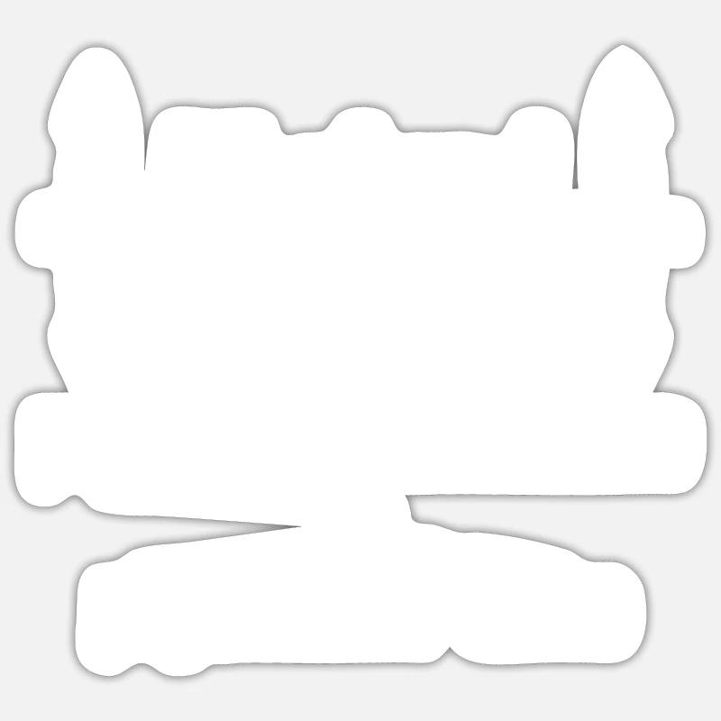 Sticker Größe S (10 x 10 cm) - 