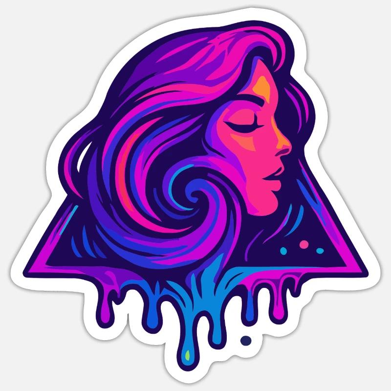 Triangle Profile Sticker size S (10 x 10 cm)