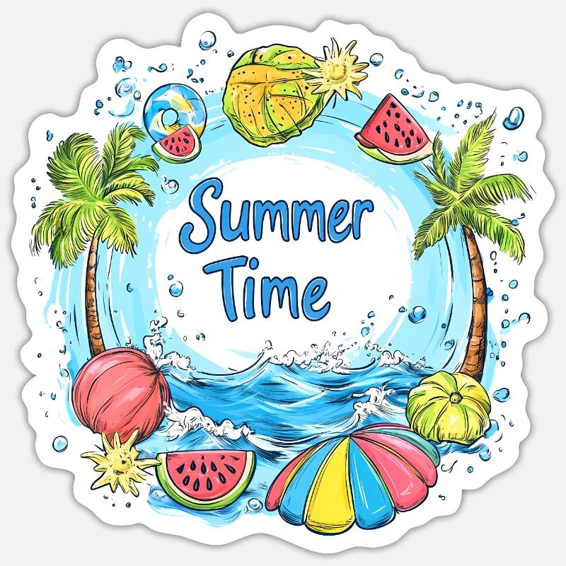 Sticker taille S (10 x 10 cm) - 