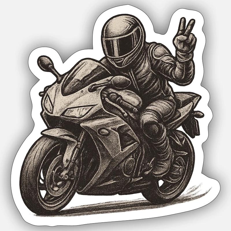 Sticker Größe S (10 x 10 cm) - 