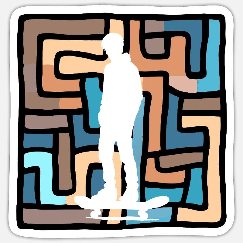 Sticker taille S (10 x 10 cm) -